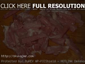 Svinjsko meso sa povrćem